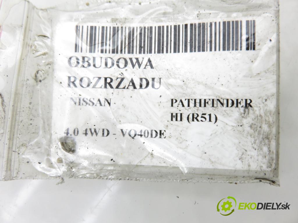 NISSAN PATHFINDER III (R51) TERENOWY 2007 198,00 4.0 4WD 269 - VQ40DE 3954,00 Obal Vačkový hriadeľ: