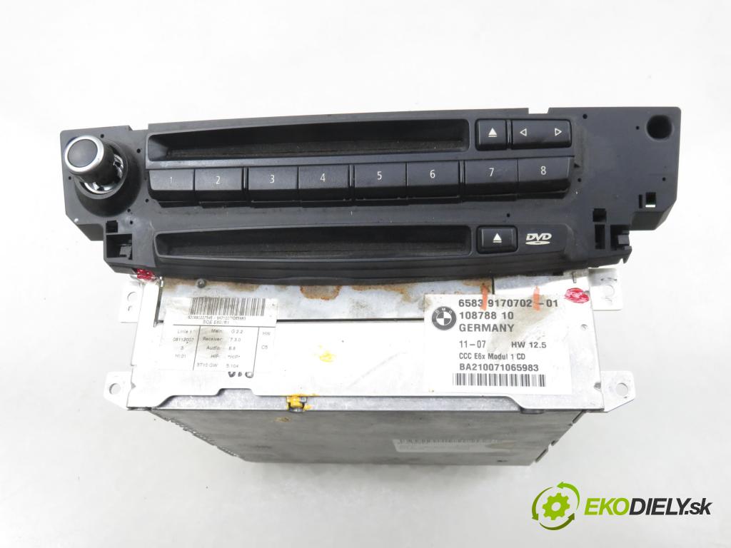 BMW 5 (E60) SEDAN 2005 0,00 530 d - M57 D30 (306D2) 2993,00 RADIO 9170702