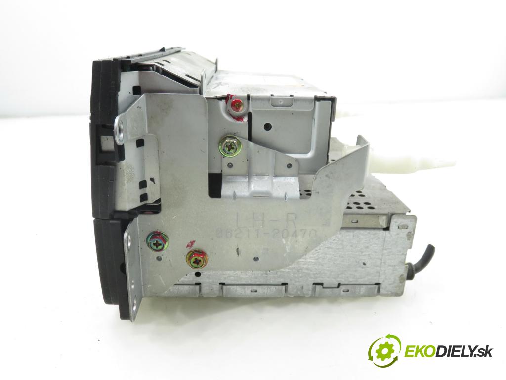 TOYOTA AVENSIS (_T22_) SEDAN 2000 81,00 2.0 D-4D (CDT220_) - 1CD-FTV 1995,00 RADIO 8611005010