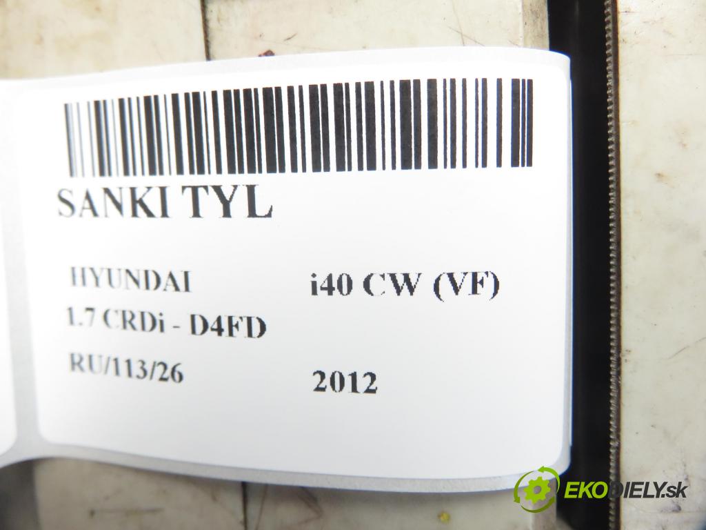 HYUNDAI i40 CW (VF) KOMBI 2012 100,00 1.7 CRDi 136 - D4FD 1685,00 zadné 554053Z700