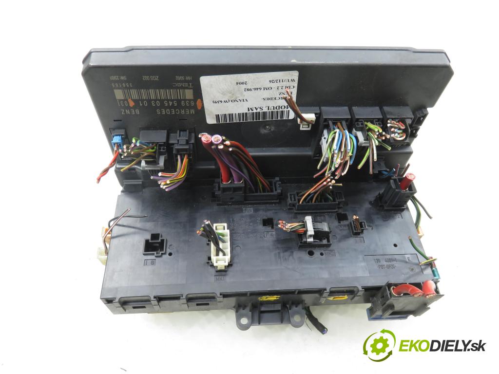 MERCEDES-BENZ VIANO (W639) VAN 2004 110,00 CDI 2.2 150 - OM 646.982 2148,00 MODUL SAM 6395450301