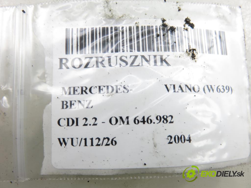 MERCEDES-BENZ VIANO (W639) VAN 2004 110,00 CDI 2.2 150 - OM 646.982 2148,00 Štartér 0051511301 ; D7R46 (Štartér)