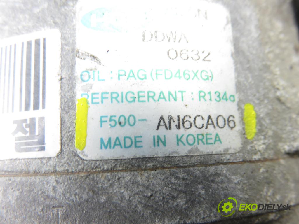 HYUNDAI i30 (FD) HB 2008 85,00 1.6 CRDi - D4FB 1582,00 KOMPRESOR: klimatizácie F500AN6CA06 (Kompresor klimatizácie)