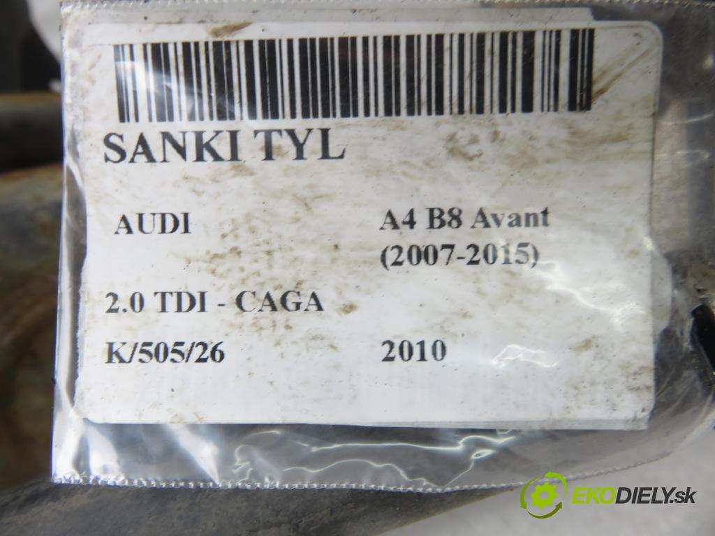 AUDI A4 Avant (8K5, B8) KOMBI 2010 105,00 2.0 TDI - CAGA 1968,00 zadné