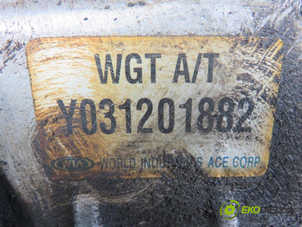 HYUNDAI SANTA FÉ I (SM) SUV 2004 127,00 2.7 V6 4x4 - G6BA 2656,00 Reduktor prevodovky WGT ; AT