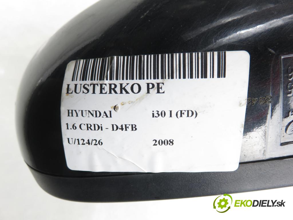 HYUNDAI i30 (FD) HB 2008 85,00 1.6 CRDi - D4FB 1582,00 Spätné zrkadlo