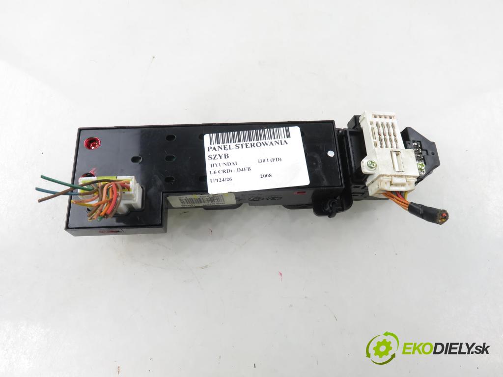 HYUNDAI i30 (FD) HB 2008 85,00 1.6 CRDi - D4FB 1582,00 Panel ovládania okien 935702L000