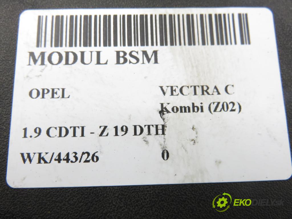 OPEL VECTRA C Kombi (Z02) KOMBI 2004 110,00 1.9 CDTI - Z 19 DTH 1910,00 MODUL BSM 13187508EM