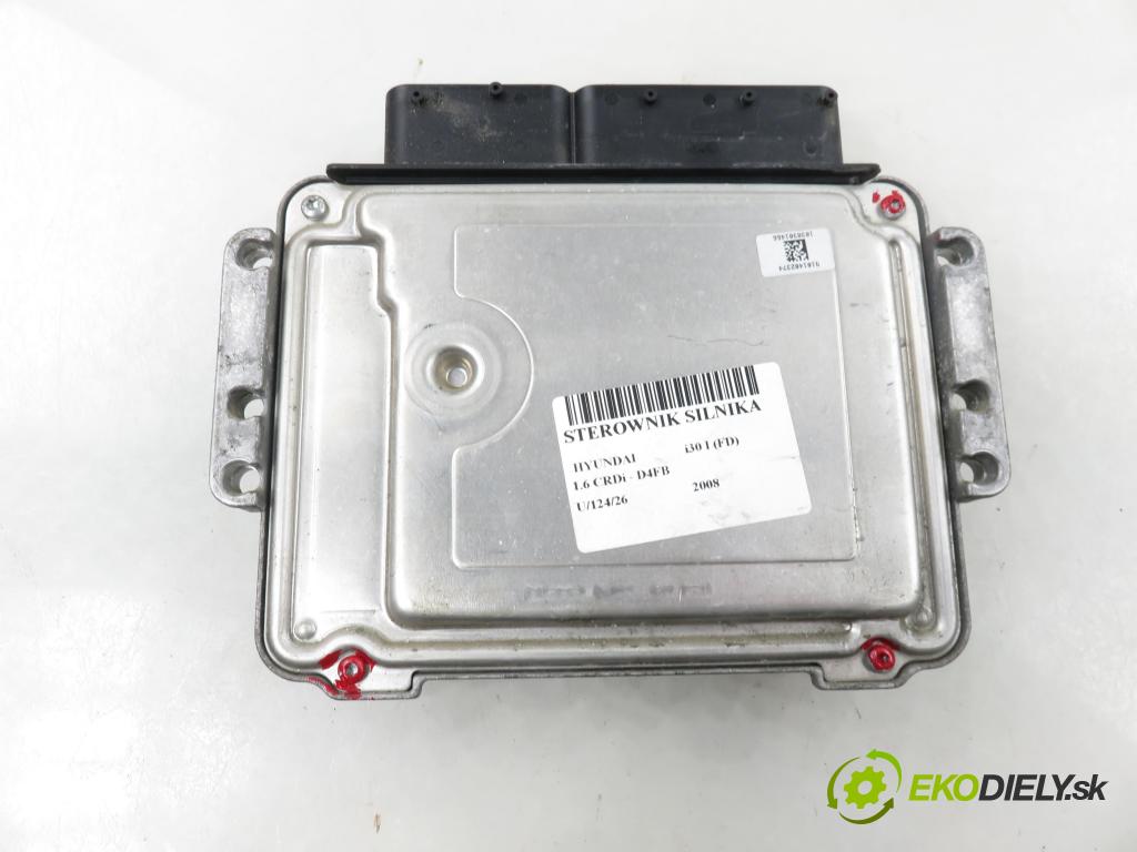 HYUNDAI i30 (FD) HB 2008 85,00 1.6 CRDi - D4FB 1582,00 Riadiaca jednotka Motor 391062A710 ; 0281014291