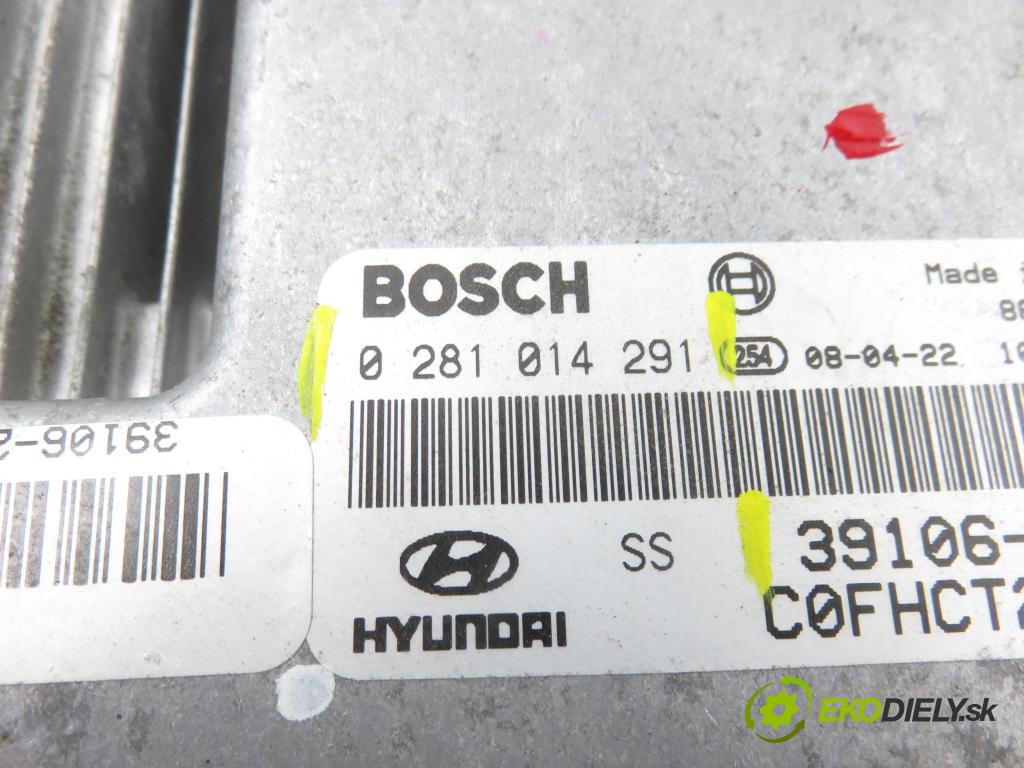 HYUNDAI i30 (FD) HB 2008 85,00 1.6 CRDi - D4FB 1582,00 Riadiaca jednotka Motor 391062A710 ; 0281014291