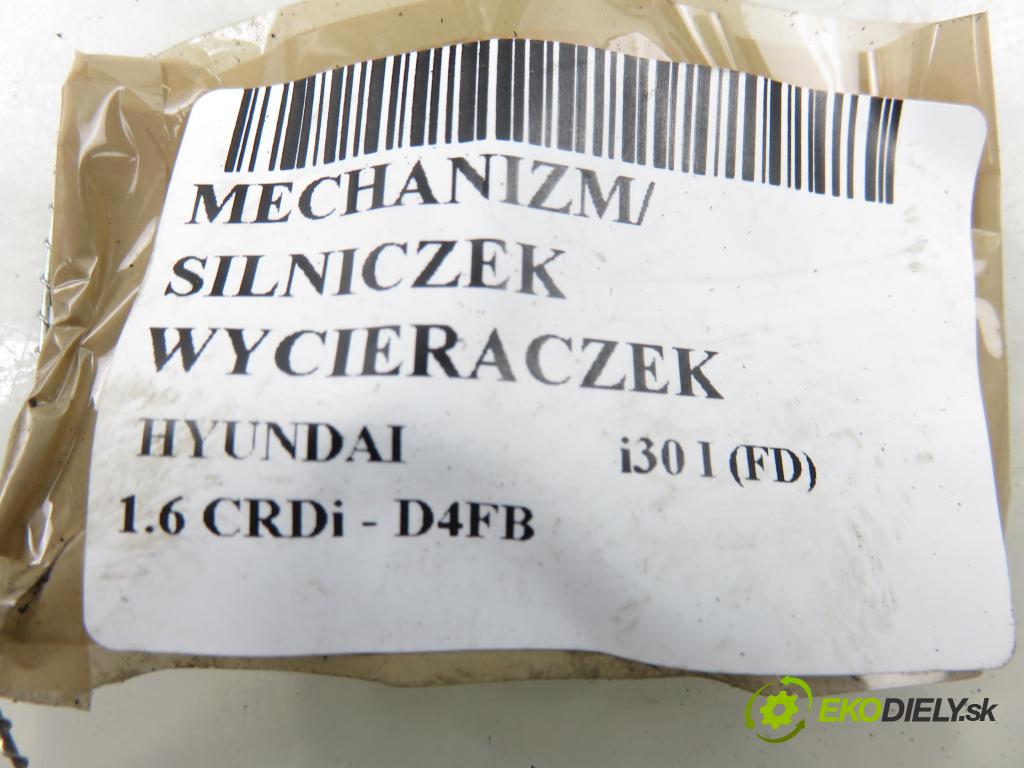 HYUNDAI i30 (FD) HB 2008 85,00 1.6 CRDi - D4FB 1582,00 Motorček stieračov