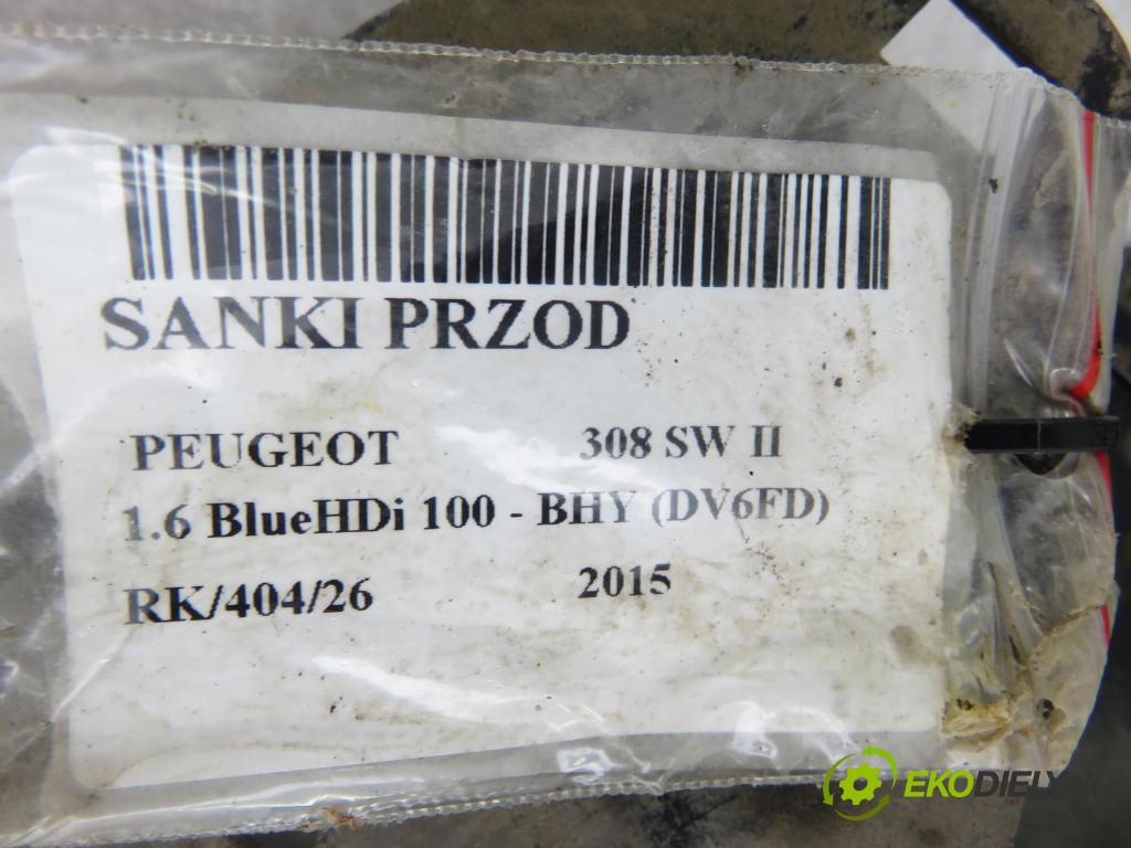 PEUGEOT 308 SW II KOMBI 2015 73,00 1.6 BlueHDi 100 - BHY (DV6FD) 1560,00 PŘEDNÍ: