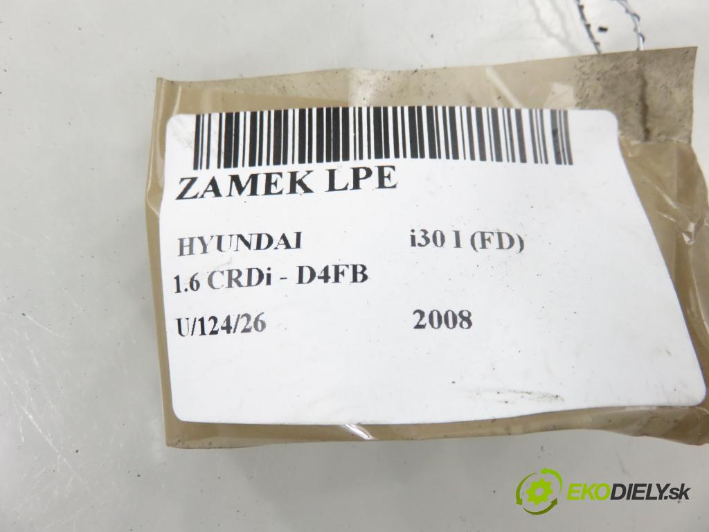 HYUNDAI i30 (FD) HB 2008 85,00 1.6 CRDi - D4FB 1582,00 zámok 813102L020