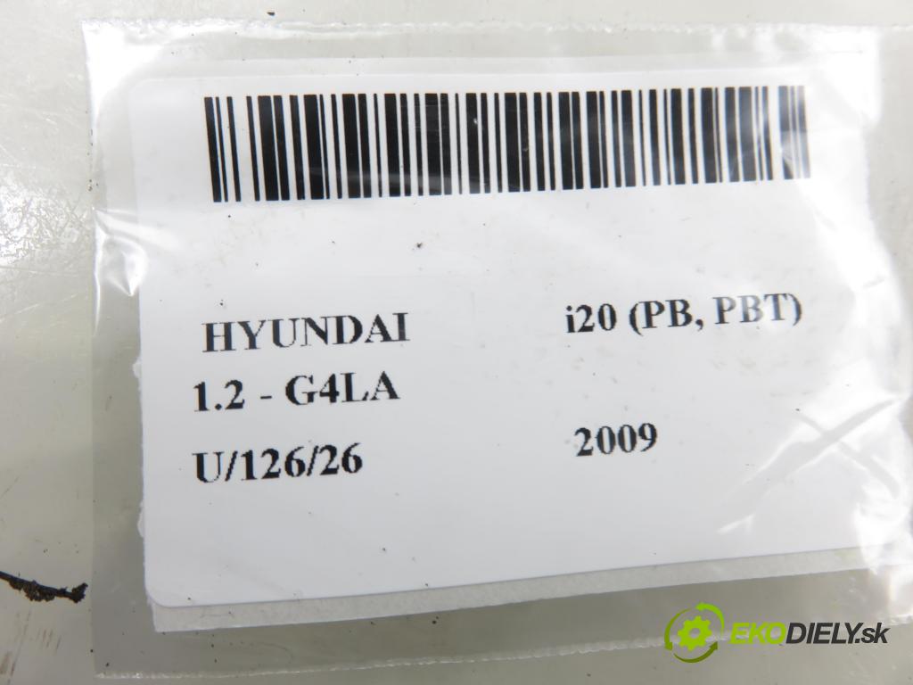 HYUNDAI i20 (PB, PBT) HB 2009 57,00 1.2 - G4LA 1248,00 PÁSKA: air BAG 934803L002