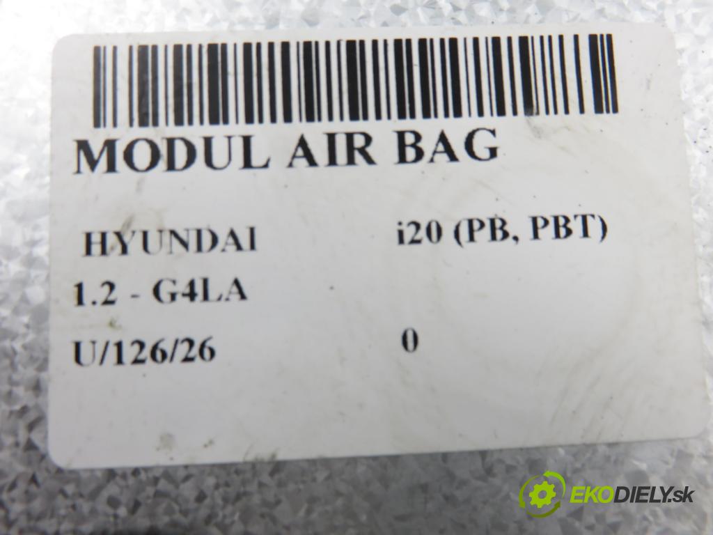 HYUNDAI i20 (PB, PBT) HB 2009 57,00 1.2 - G4LA 1248,00 MODUL air BAG 959101J400