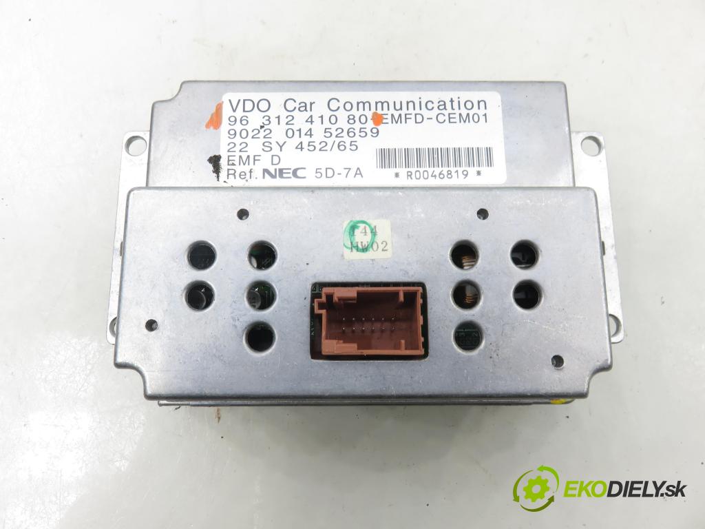 PEUGEOT 607 (9D, 9U) SEDAN 2004 98,00 2.2 HDI - 4HX (DW12TED4/FAP) 2179,00 ZOBRAZIT: 9631241080