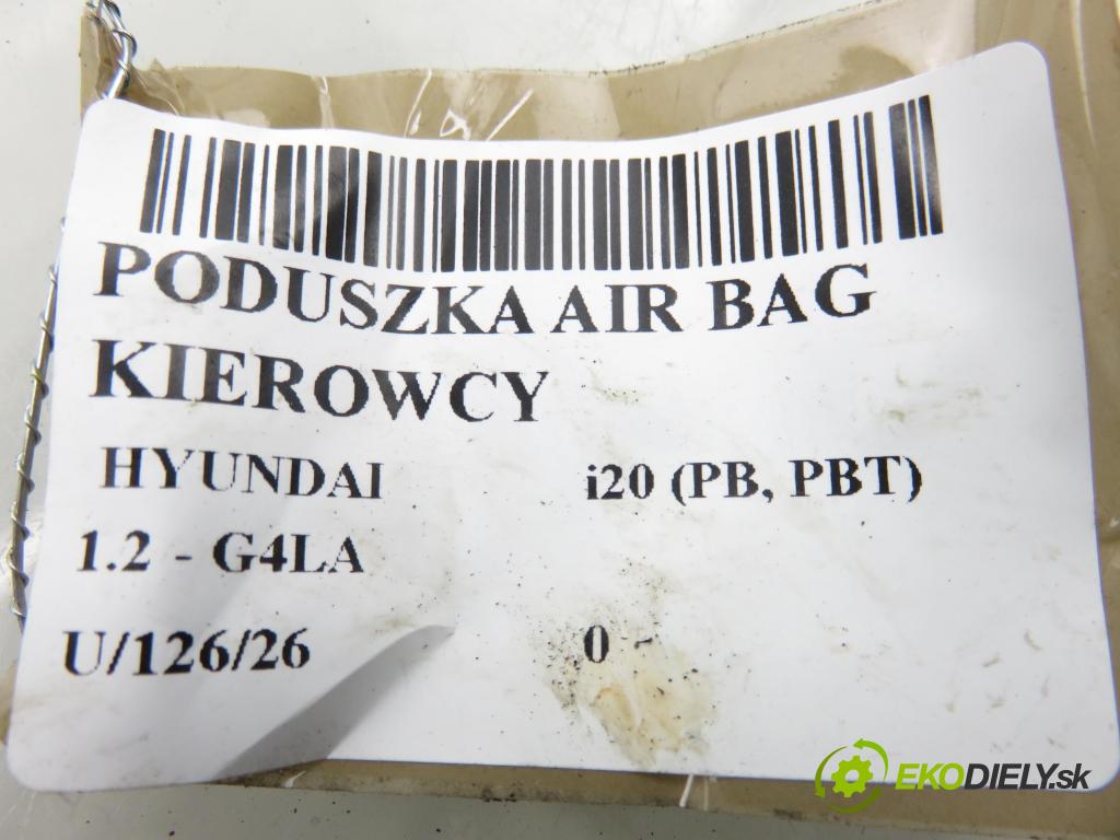 HYUNDAI i20 (PB, PBT) HB 2009 57,00 1.2 - G4LA 1248,00 AirBag air BAG volantu 569001J5009P