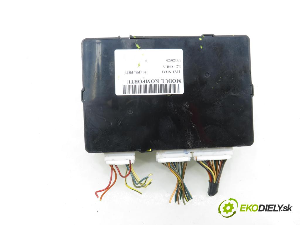 HYUNDAI i20 (PB, PBT) HB 2009 57,00 1.2 - G4LA 1248,00 MODUL BCM 954001J101