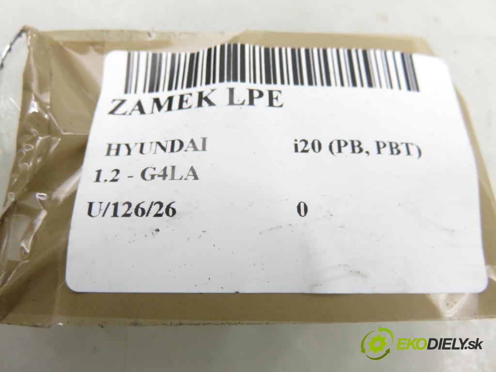 HYUNDAI i20 (PB, PBT) HB 2009 57,00 1.2 - G4LA 1248,00 zámok