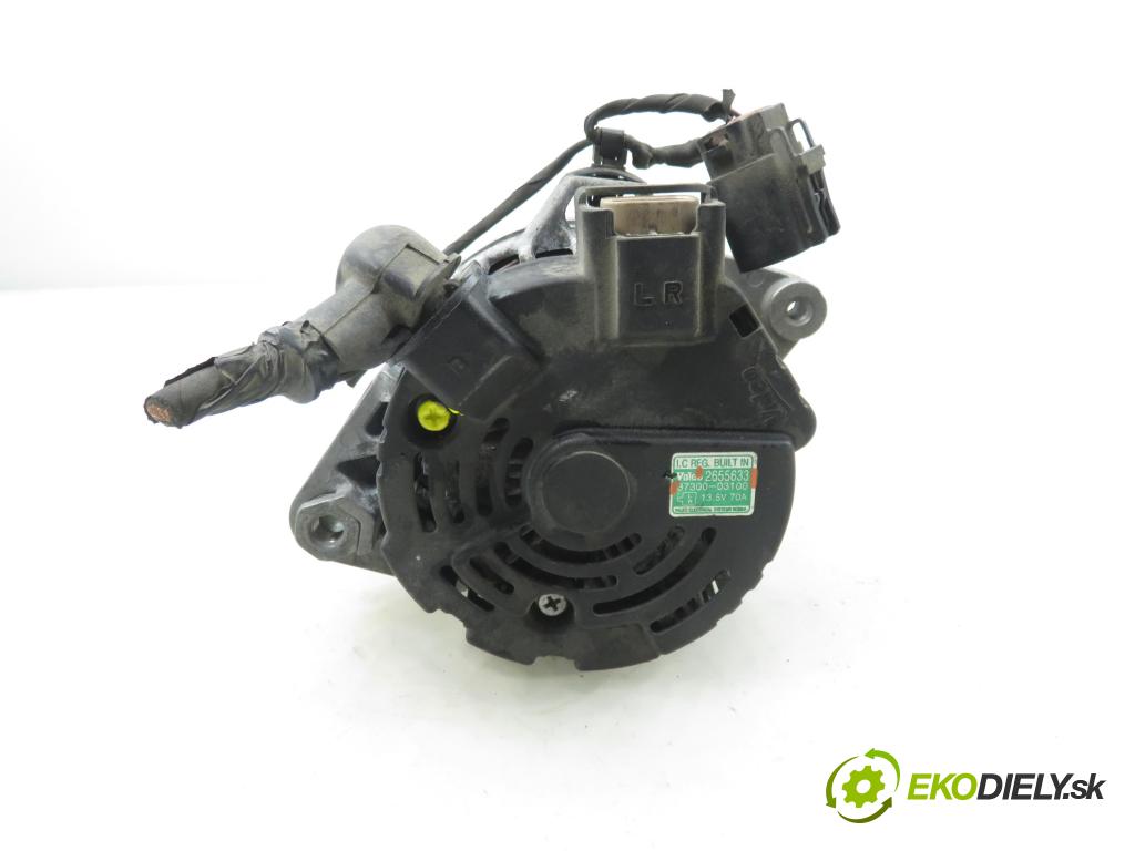 HYUNDAI i20 (PB, PBT) HB 2009 57,00 1.2 - G4LA 1248,00 Alternátor 2655633 ; 3730003100 (Alternátor)