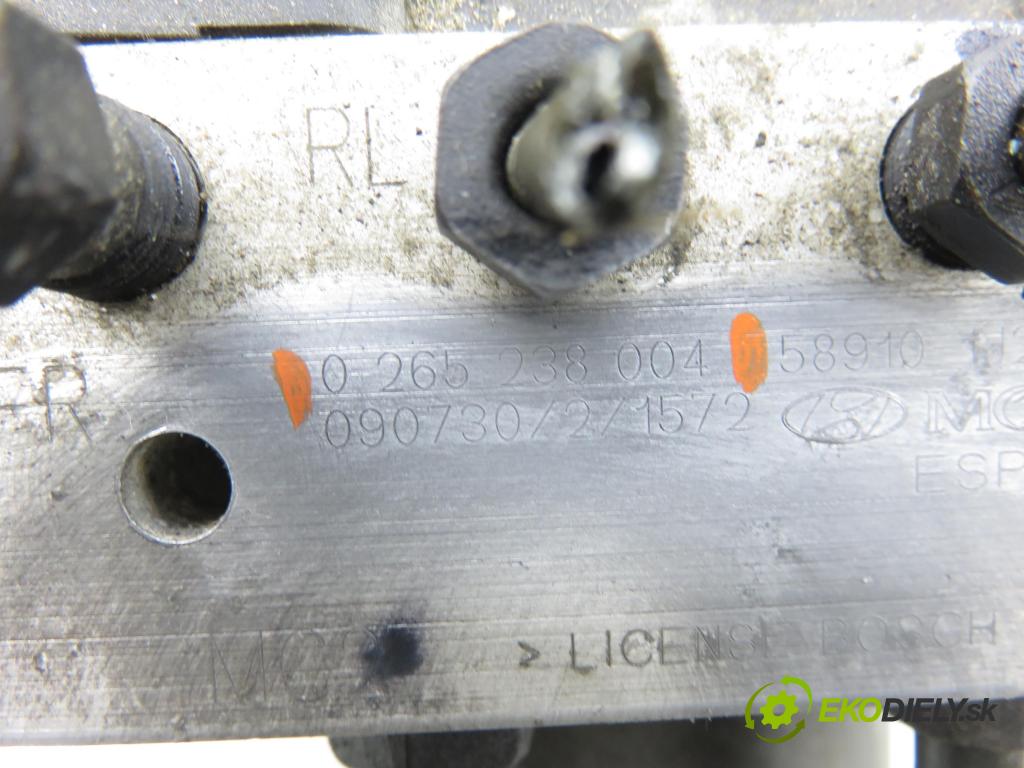 HYUNDAI i20 (PB, PBT) HB 2009 57,00 1.2 - G4LA 1248,00 Pumpa ABS 0265950980 ; 0265238004 ; 589101J200 (Pumpa ABS)