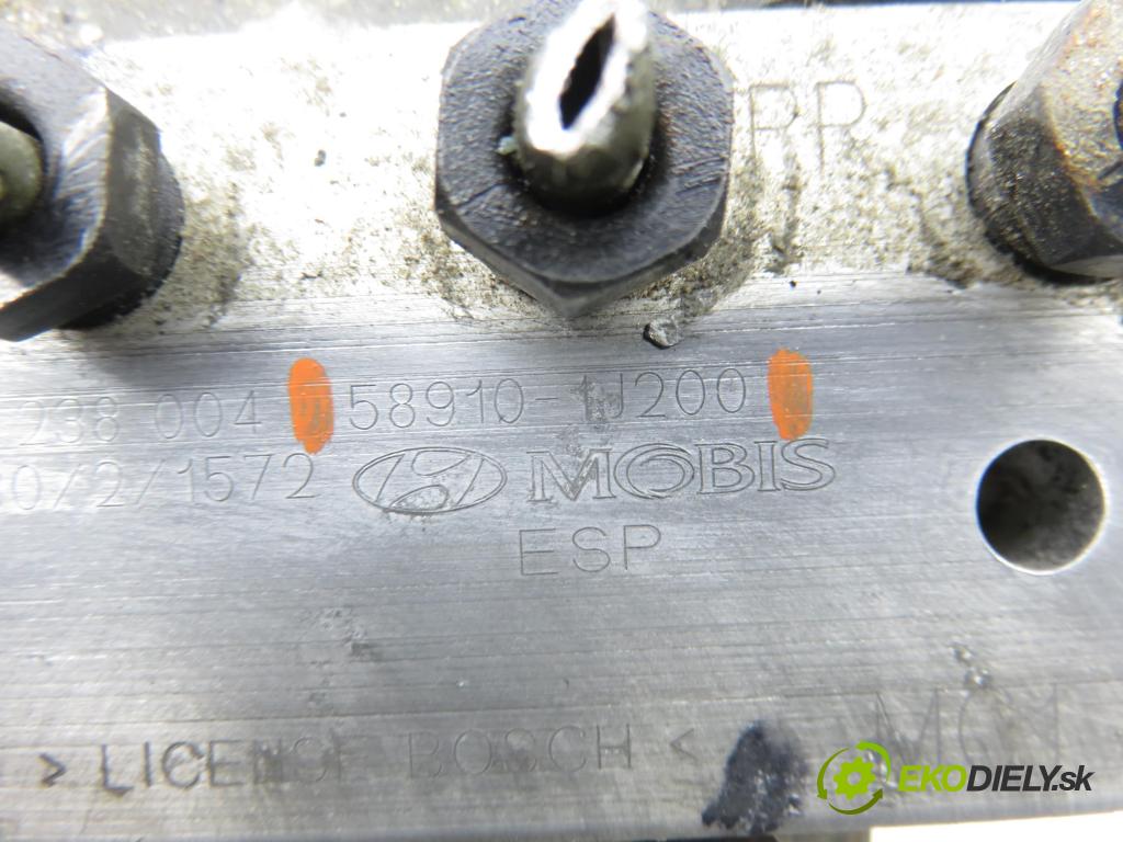 HYUNDAI i20 (PB, PBT) HB 2009 57,00 1.2 - G4LA 1248,00 Pumpa ABS 0265950980 ; 0265238004 ; 589101J200 (Pumpa ABS)