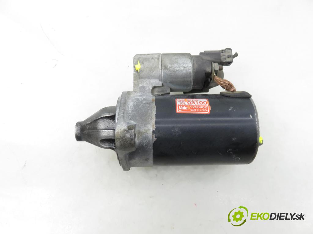 HYUNDAI i20 (PB, PBT) HB 2009 57,00 1.2 - G4LA 1248,00 Štartér 1250902 ; 3730003100 (Štartér)