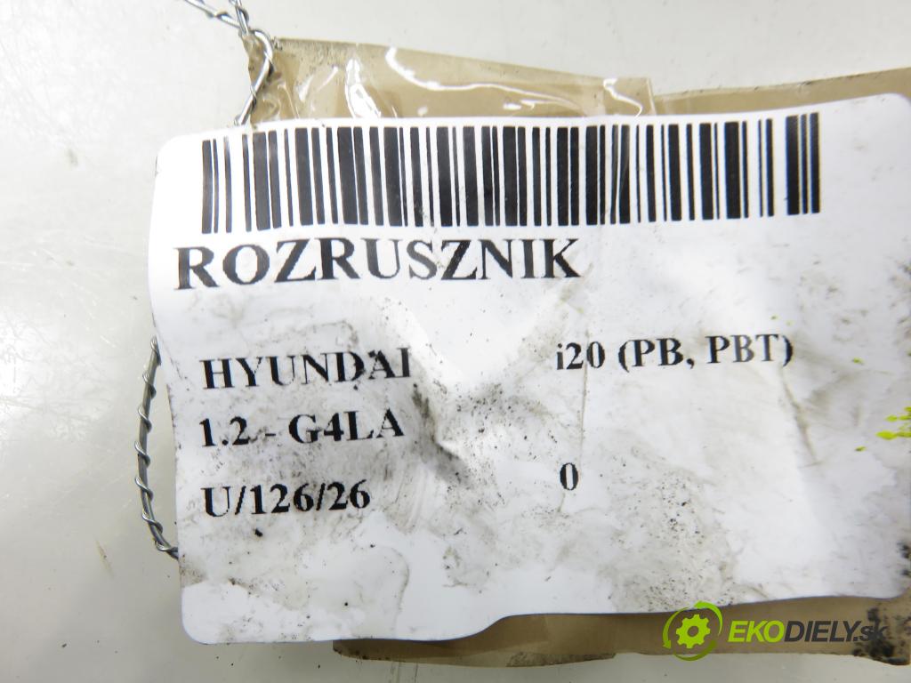 HYUNDAI i20 (PB, PBT) HB 2009 57,00 1.2 - G4LA 1248,00 Štartér 1250902 ; 3730003100 (Štartér)