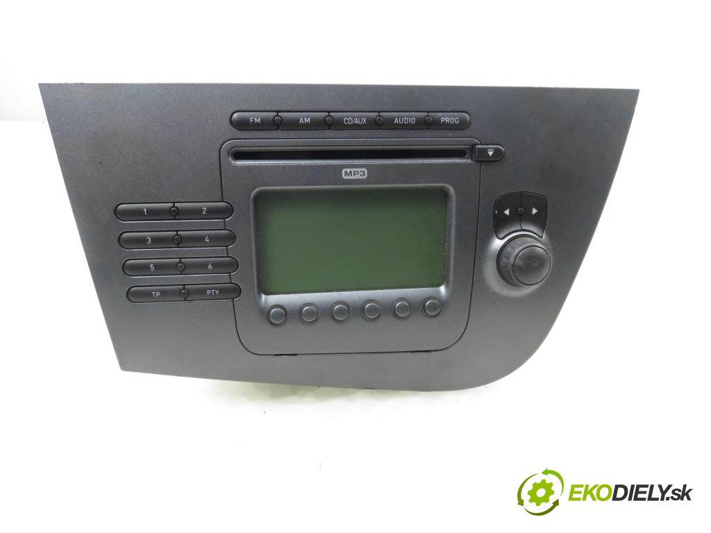 SEAT LEON (1P1) HB 2008 75,00 1.6 - BSE 1595,00 RADIO CD 1P1035186B