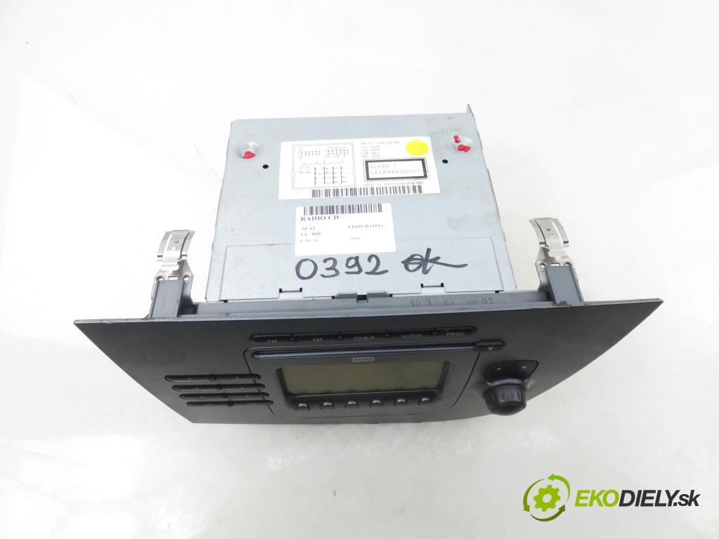 SEAT LEON (1P1) HB 2008 75,00 1.6 - BSE 1595,00 RADIO CD 1P1035186B