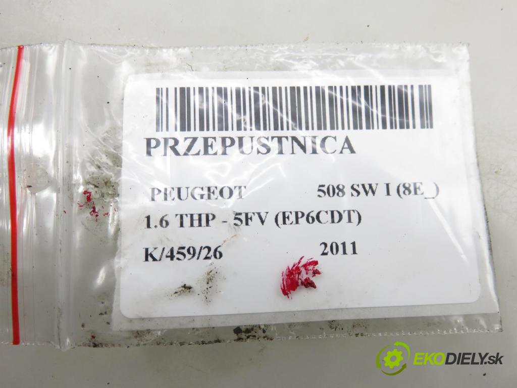 PEUGEOT 508 SW I (8E_) KOMBI 2011 115,00 1.6 THP - 5FV (EP6CDT) 1598,00 škrtíci klapka V760491880 ; A2C53386322 (Škrticí klapka)