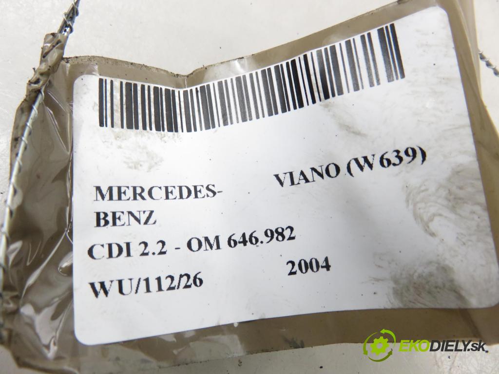 MERCEDES-BENZ VIANO (W639) VAN 2004 110,00 CDI 2.2 150 - OM 646.982 2148,00 Pumpa vody elektrická 0392020044 ; 0018356064