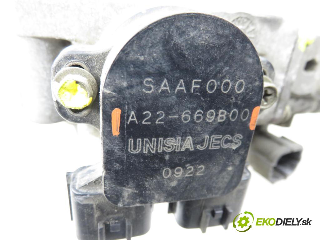 NISSAN ALMERA II Hatchback (N16) HB 2001 85,00 1.8 - QG18DE 1769,00 Škrtiaca klapka A22669B00 (Škrtiaca klapka)