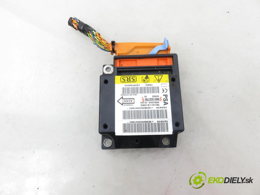 CITROEN C2 (JM_) HB 2006 50,00 1.4 HDi 68 8V - 8HZ 1398,00 MODUL air BAG 9661532780