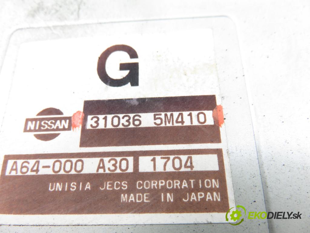 NISSAN ALMERA II Hatchback (N16) HB 2001 85,00 1.8 - QG18DE 1769,00 řídící jednotka převodovky 310365M410