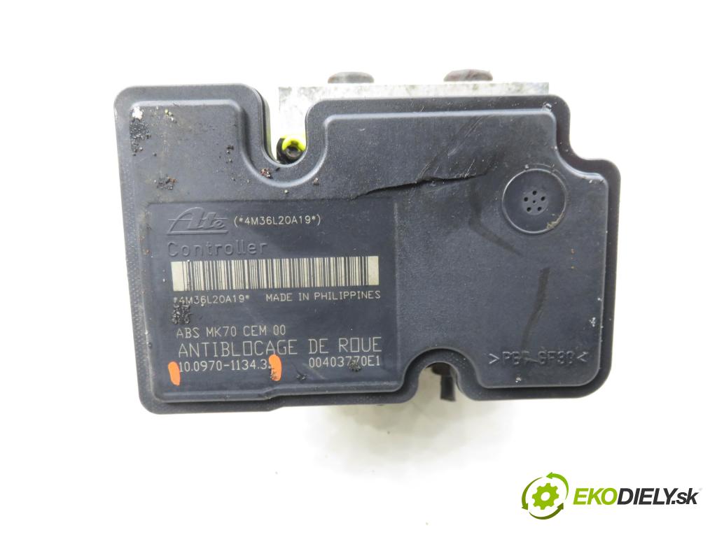 CITROEN C2 (JM_) HB 2006 50,00 1.4 HDi 68 8V - 8HZ 1398,00 pumpa ABS 10097011343 ; 9662150280 ; 10020700754 (Pumpa ABS)