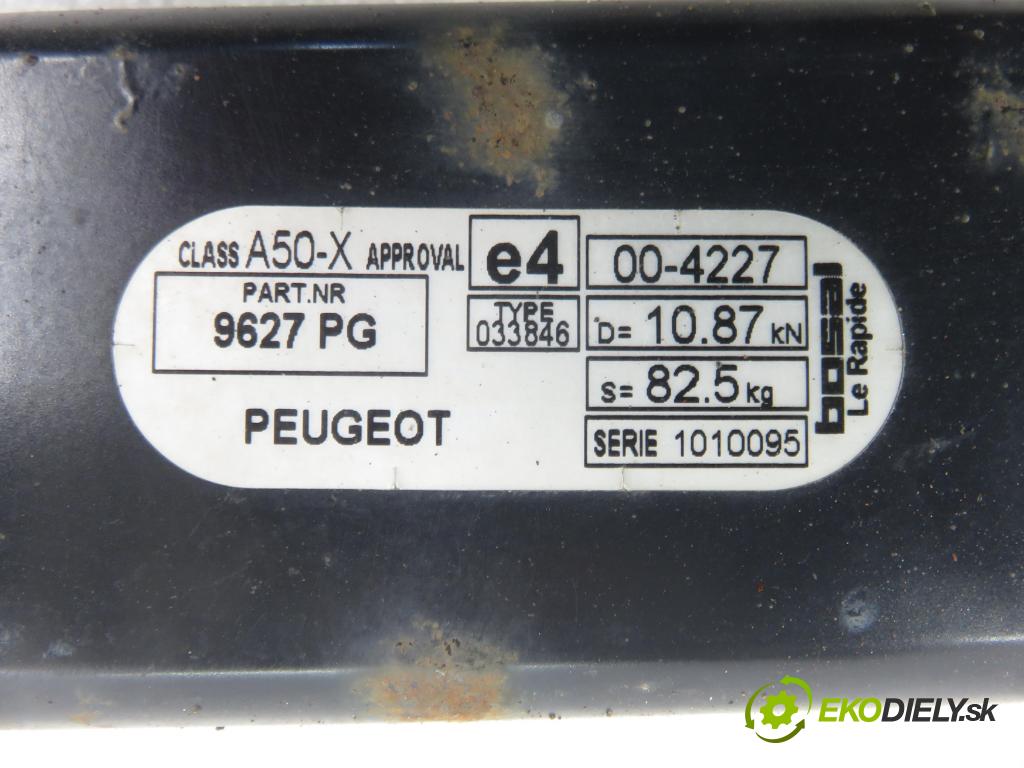 PEUGEOT 508 SW I (8E_) KOMBI 2011 115,00 1.6 THP - 5FV (EP6CDT) 1598,00 Hák 9627PG