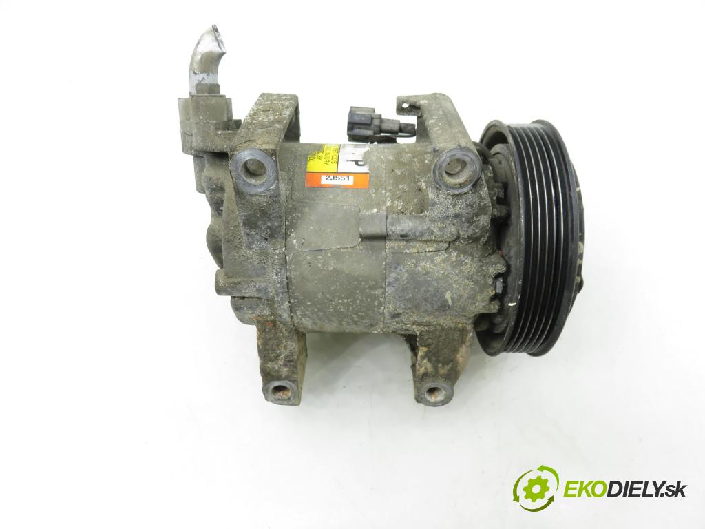 NISSAN ALMERA II Hatchback (N16) HB 2001 85,00 1.8 - QG18DE 1769,00 KOMPRESOR: klimatizace 926009F501 (Kompresor klimatizace)