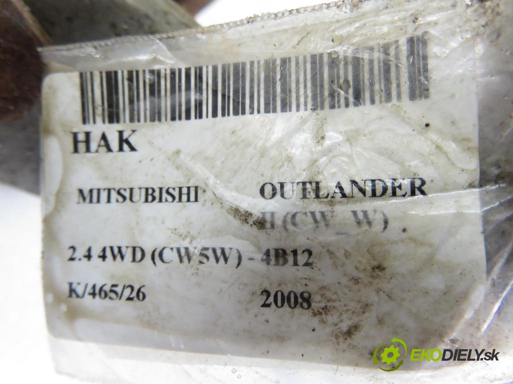 MITSUBISHI OUTLANDER II (CW_W) SUV 2008 125,00 2.4 MIVEC 4WD (CW5W) - 4B12 2360,00 Hák