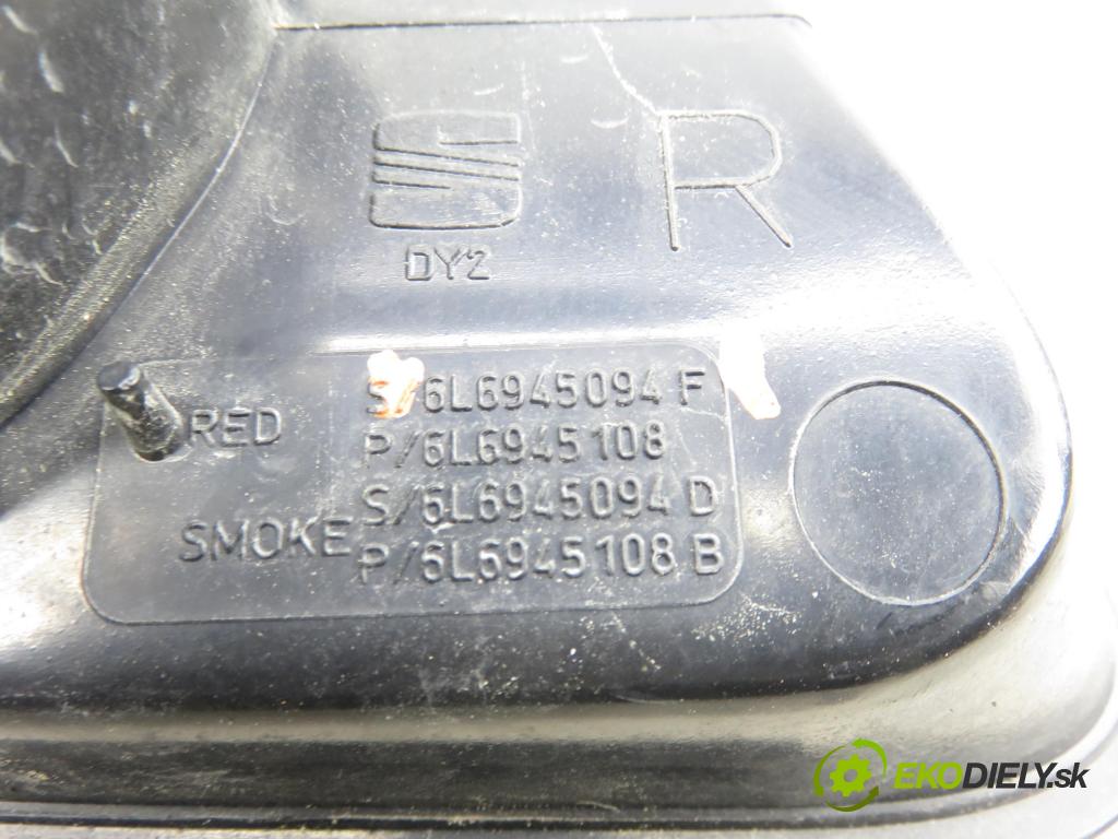 SEAT IBIZA III (6L1) HB 2005 47,00 1.2 12V - AZQ 1198,00 Svetlo pravé zadné kufor 6L6945094F