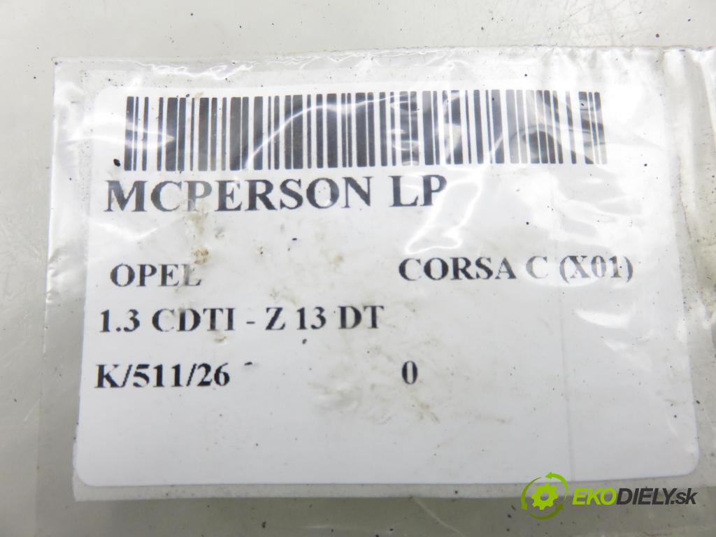 OPEL CORSA C (X01) HB 2004 51,00 1.3 CDTI - Z 13 DT 1248,00 MCPERSON LP
