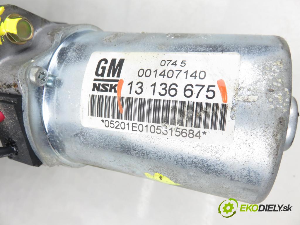 OPEL CORSA C (X01) HB 2004 51,00 1.3 CDTI - Z 13 DT 1248,00 serv/podporovanie elektrické 13136672 ; 13136675