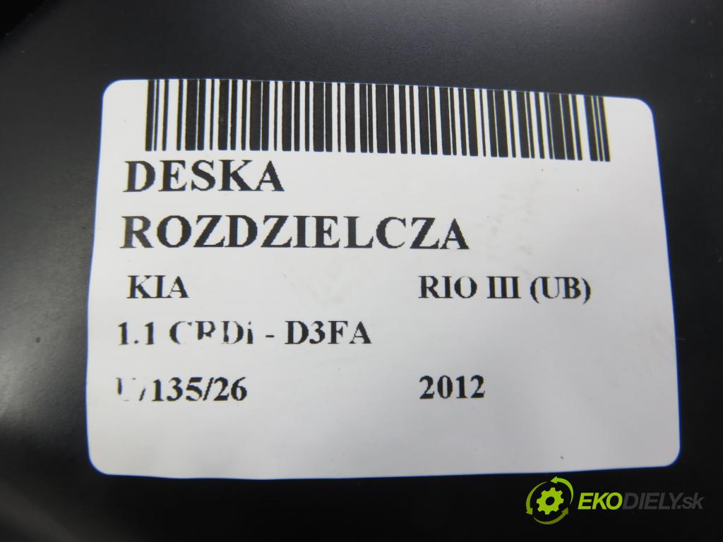 KIA RIO III (UB) HB 2012 55,00 1.1 CRDi - D3FA 1120,00 doska