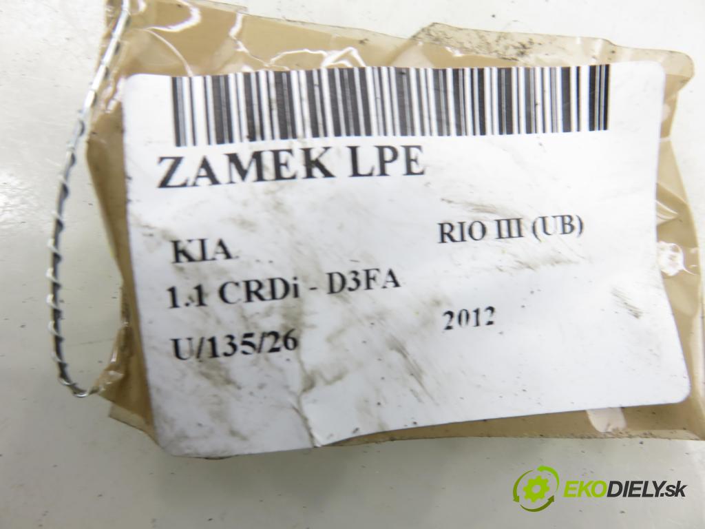 KIA RIO III (UB) HB 2012 55,00 1.1 CRDi - D3FA 1120,00 zámok