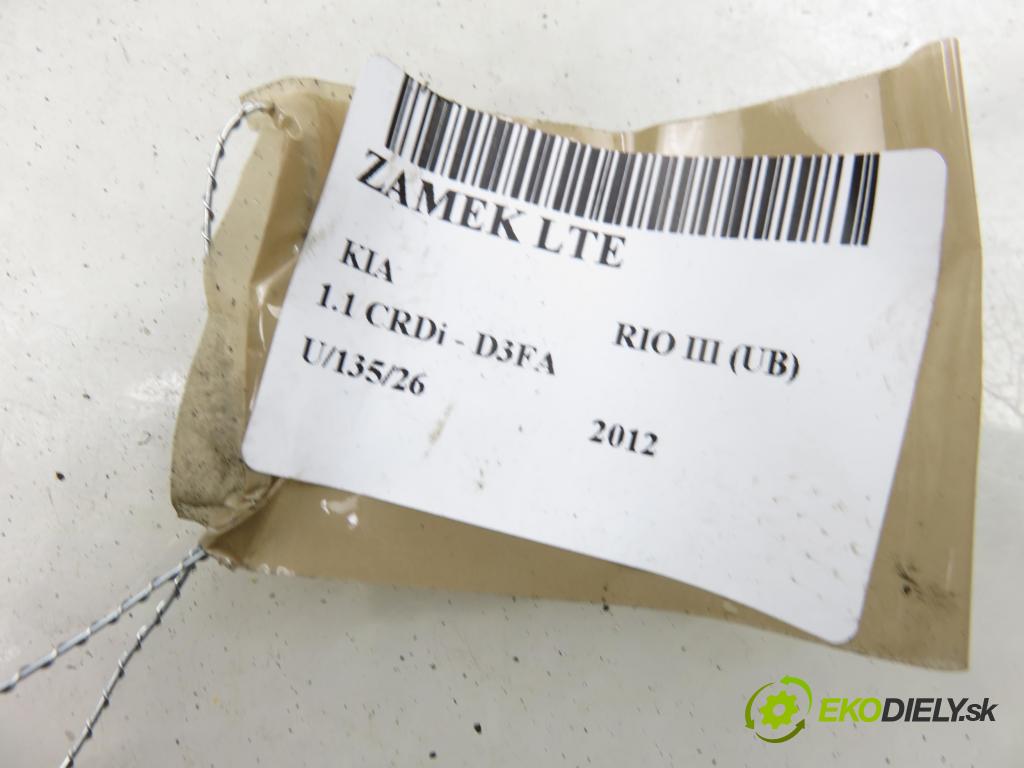 KIA RIO III (UB) HB 2012 55,00 1.1 CRDi - D3FA 1120,00 zámok