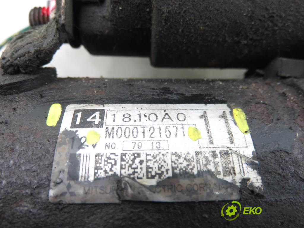 MITSUBISHI OUTLANDER II (CW_W) SUV 2008 125,00 2.4 MIVEC 4WD (CW5W) - 4B12 2360,00 Štartér 141810A011 ; M000T21571 (Štartér)