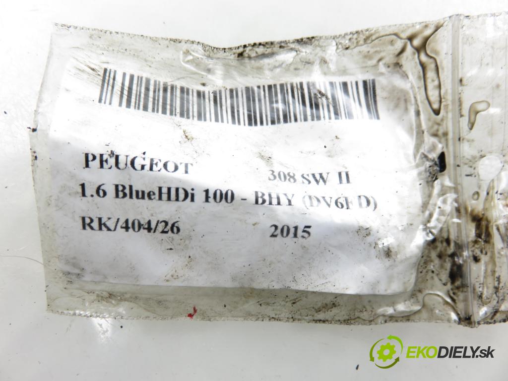 PEUGEOT 308 SW II KOMBI 2015 73,00 1.6 BlueHDi 100 - BHY (DV6FD) 1560,00 vstřikovač 0445110566 (Vstřikovač paliva)