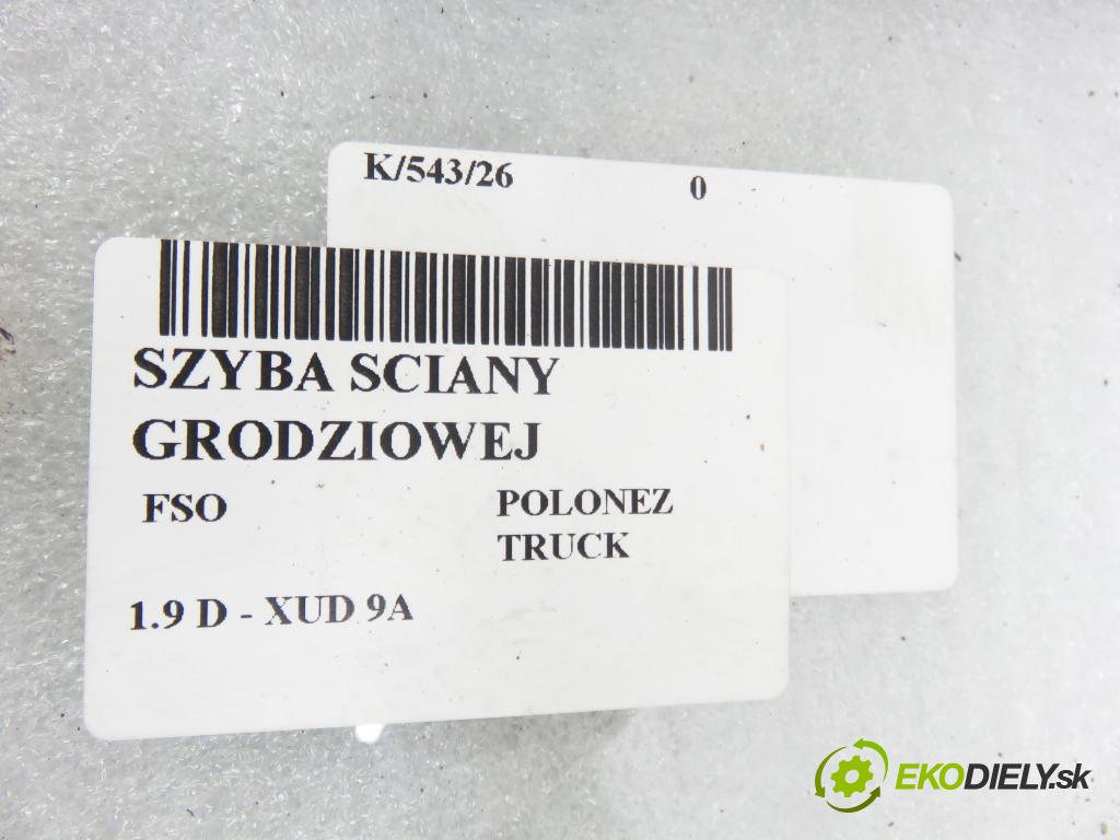 FSO POLONEZ TRUCK PICK-UP 1997 51,00 1.9 D 69 - XUD 9A (PSA) 1905,00 okno OBRAZOVKY PŘEPÁŽKA