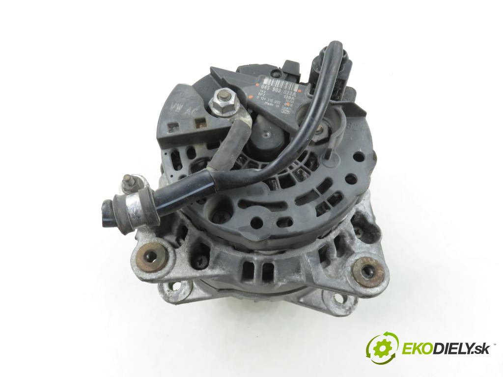 SKODA ROOMSTER (5J) HB 2010 51,00 1.4 TDI - BNM 1422,00 Alternátor 045903023A ; 0124515022 (Alternátor)