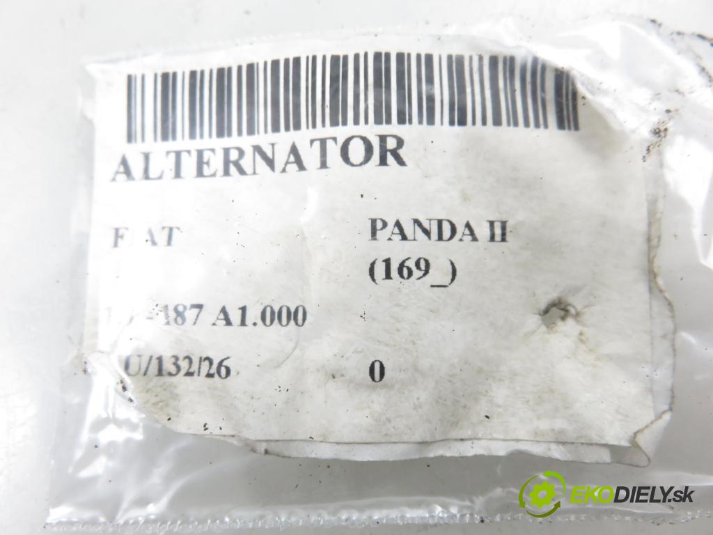 FIAT PANDA (169_) HB 2003 40,00 1.1 54 - 187 A1.000 1108,00 Alternátor 51700675 (Alternátor)